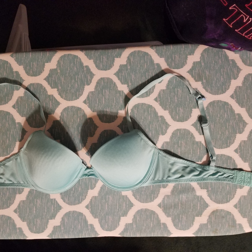 Blue bra